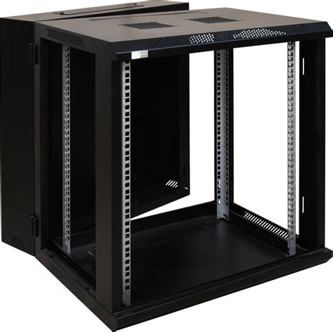 12U RACK Cabinet Double Section Wall Mounted Fully Assembled 600x600