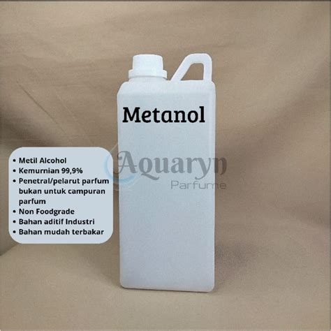 Jual METANOL Methyl Alcohol Kadar 99 9 1Liter Shopee Indonesia