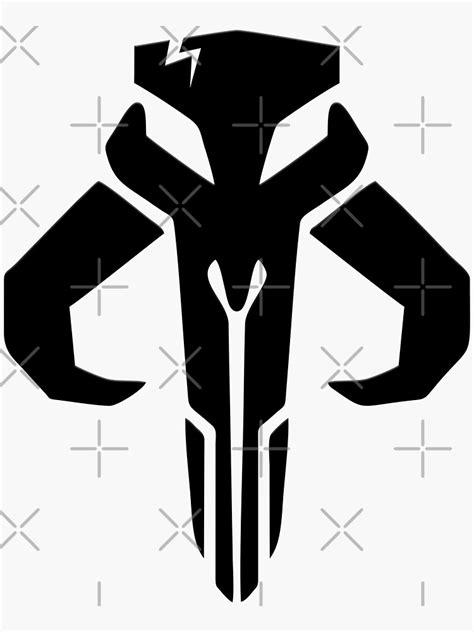 Mandalore Sticker For Sale By Siliarinc Redbubble