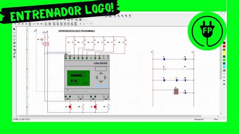 Esquema eléctrico de entrenador de programación de autómatas YouTube