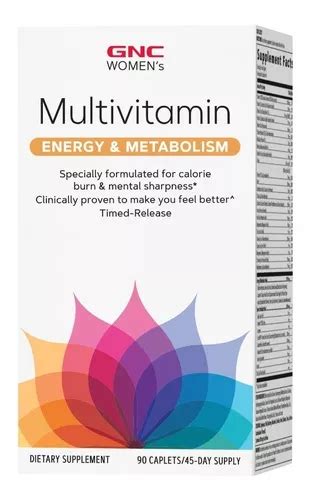 Gnc Ultra Mega Energy Womens Multivitamínico 90tb Frete grátis