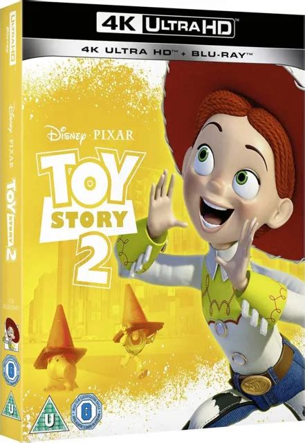 Disney Pixar Toy Story 2 4k Uhd Blu Ray New And Sealed Cover £7