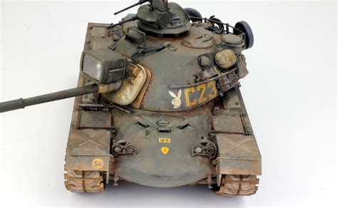 Us Army M48a3 Patton 135 Probuilt Model Vietnam War Probuiltmodel