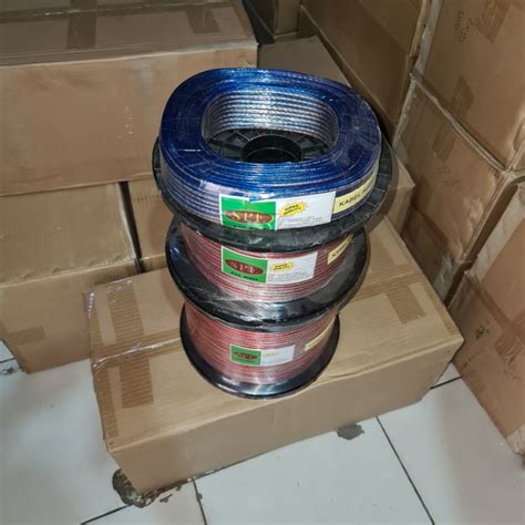 Jual Kabel Transparan 2x80 500 Meter Serabut Tebal Shopee Indonesia