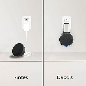 Suporte De Tomada Para Alexa Echo Pop Preto Amazon Br