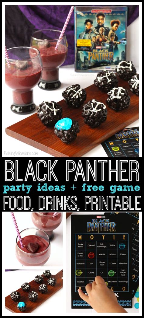 Black Panther Party Ideas | FREE Printable Game