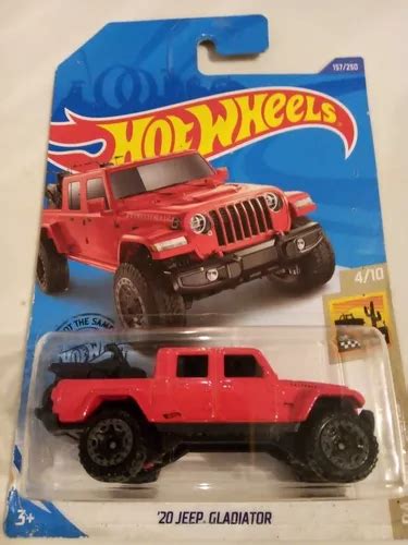 Hot Wheels Jeep Gladiator Roja Mercadolibre