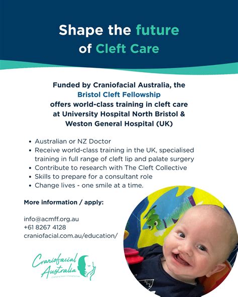 apply  bristol cleft craniofacial australia facebook