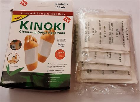 Пластырь для ног детоксикационный KINOKI Cleasing Detox Foot Pads ...