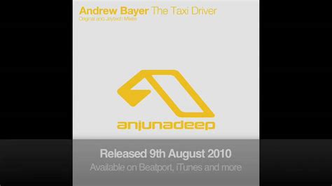 Andrew Bayer The Taxi Driver Original Mix YouTube