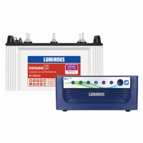 Luminous Combo Eco Volt Neo 850 Sinewave Inverter Luminous RC15000