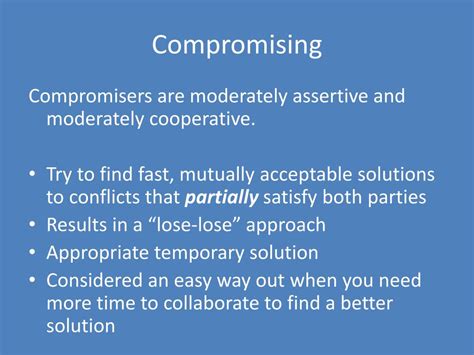 Ppt Understanding Conflict Management Styles Powerpoint Presentation