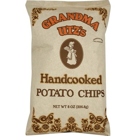 Grandma Utzs Handcooked Potato Chips 8 Oz Instacart