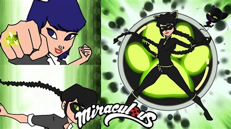 Miraculous Lady Noire Transformation Animation Season Full Youtube