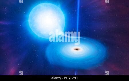 Microquasar Sistema Binario De Rayos X Fotograf A De Stock Alamy