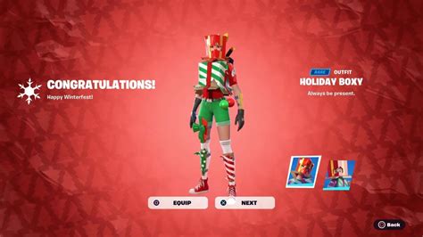 How To Get Holiday Boxy Skin Free In Fortnite Winterfest How To