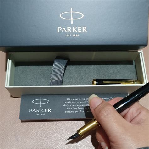 Jual Ps Pulpen Parker Original Im Lq Black Gt Fountain Pen Free Grafir