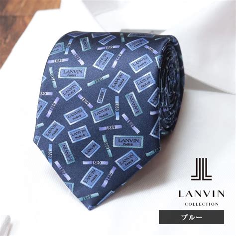 Yahoo オークション 1円 Lanvin ネクタイ 美艶サテン シルク100％ ロ