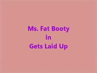 BBW Ms Fat Booty Ms Fat Booty Fat Babe PIg In The City Part