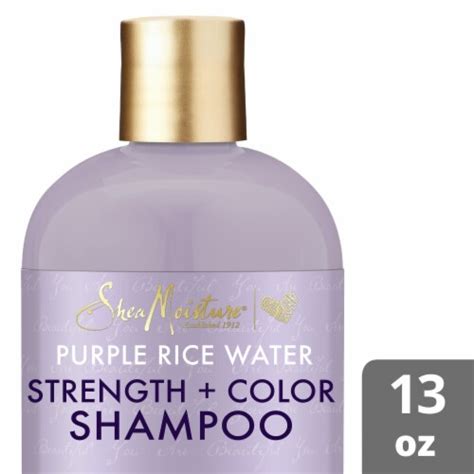 Shea Moisture Purple Rice Water Strength Color Care Shampoo 13 Oz King Soopers