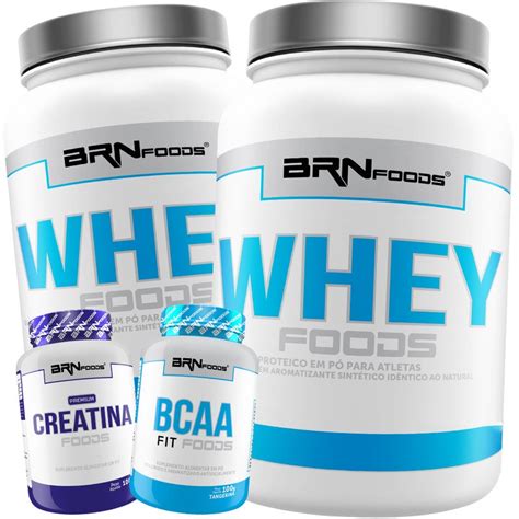 X Whey Proten Foods G Bcaa Creatina No Shoptime