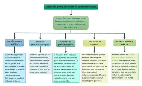 Mapa Conceptual De La Contaminacion Por Branding Infoupdate Org