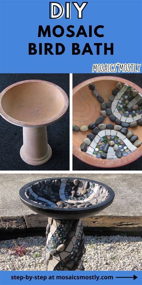 Diy mosaic birdbath project – Artofit