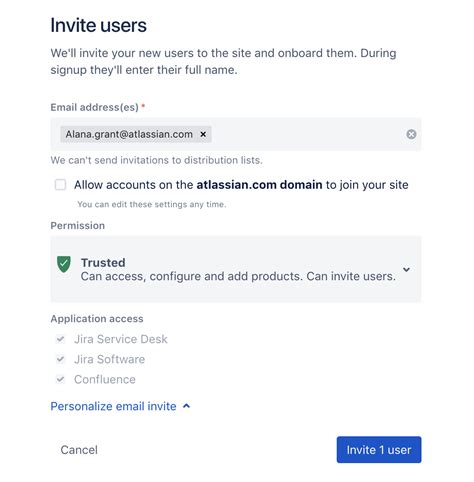 Add New Users Jira Work Management Cloud Atlassian Support