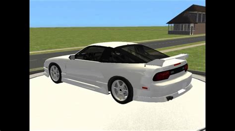 Sims 2 Car Conversion By VoVillia Corp 1993 Nissan 240SX HB Tuned