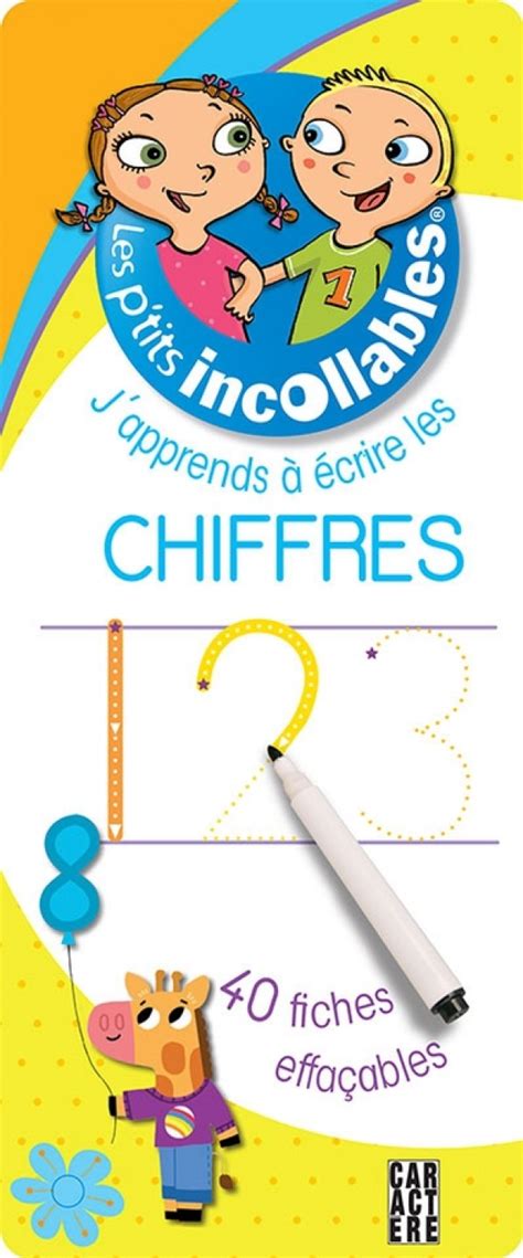 J Apprends Crire Les Chiffres Fiches Effa Ables Les P Tits