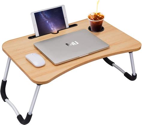 Table De Lit Pour Ordinateur Portable Avec Tablette Support Pliable