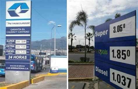 Cu L Es El Costo De La Gasolina Extra En Ecuador Brand Cars