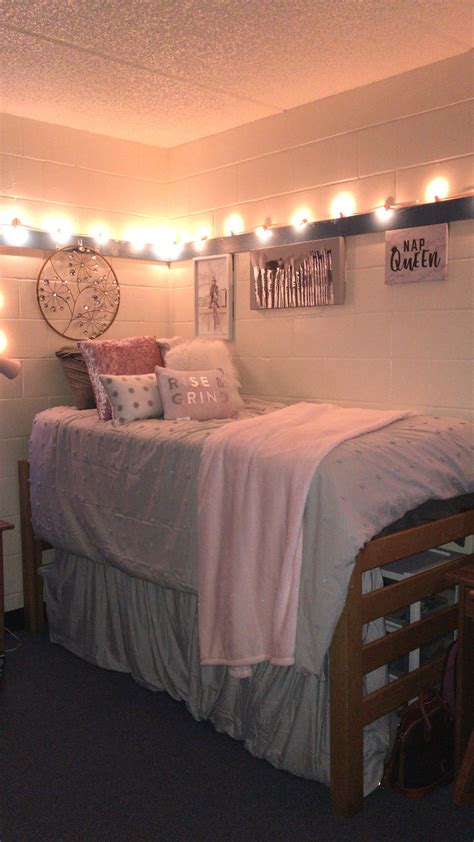 Grey And Pink Dorm Room Pink Dorm Rooms Room Pink Dorm