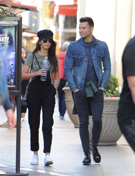 Michelle Keegan with her husband out in Los Angeles – GotCeleb