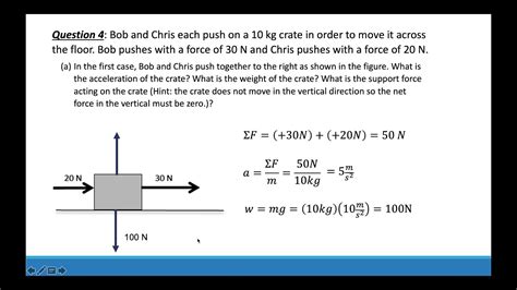 Calculate The Net Force Needed To Accelerate