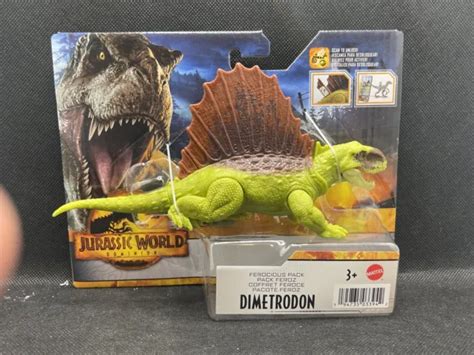 Mattel Jurassic World Dominion Ferocious Pack Dimetrodon Dinosaur New 14 36 Picclick Ca