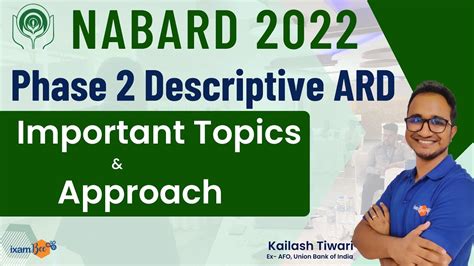 Nabard Phase Nabard Ard Important Topics Approach By