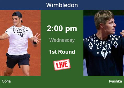 How To Watch Coria Vs Ivashka On Live Streaming In Wimbledon On