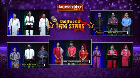 Daijiworld Trio Stars Konkani Singing Reality Show Ep Daijiworld