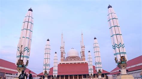 Premium Ai Image Great Mosque Of Central Java Masjid Agung Jawa