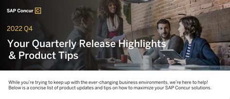 2022 SAP Concur Release Highlights SAP Concur UK