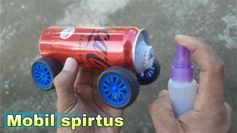 Diy Mainan Mobil Meriam Spirtus Dari Kaleng Bekas Youtube