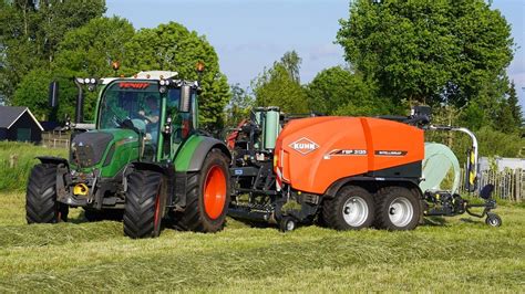 Fendt 313 Kuhn FBP 3135 Balen Persen Bloemendal Elspeet