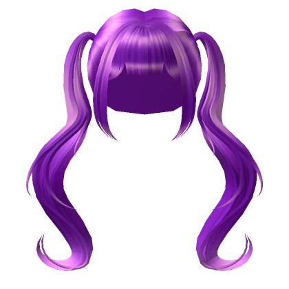 Purple Long Anime Kawaii Pigtails S Code Price RblxTrade