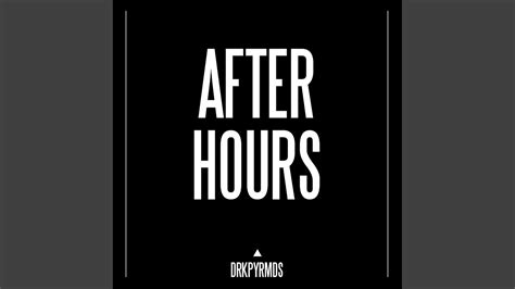 After Hours Youtube