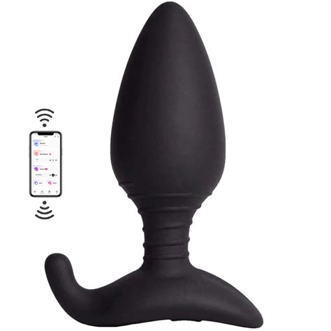 Lovense Hush Medium 44 5 mm Telefon Kontrollü Titreşimli Anal Plug