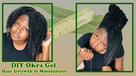 How To Make Okra Gel For Natural Hair Growth Moisturizing And Detangling