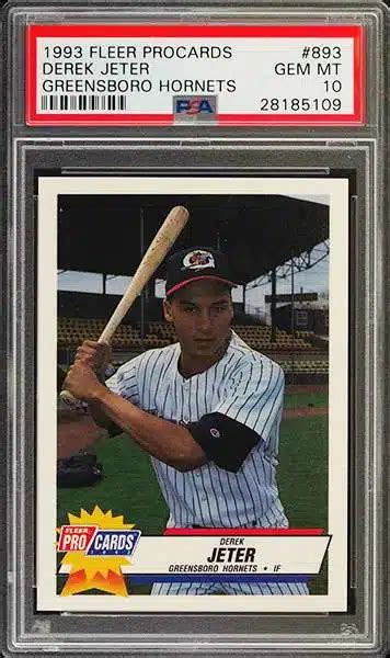 Top Highest Selling Derek Jeter Rookie Card List Oggsync