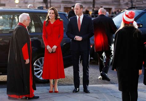 Royals Get Into Holiday Spirit At Christmas Carols Service Hosted By