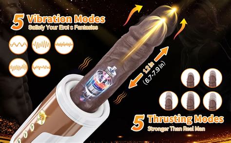 Remote Control Automatic Sex Machine With Thrusting Vibration Modes